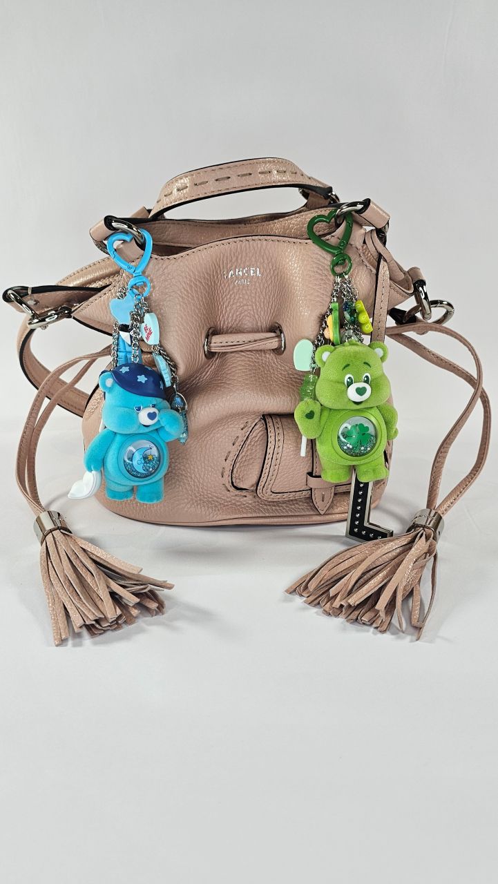 Porte-clé CareBears Colorful Hugs Good Luck Bear