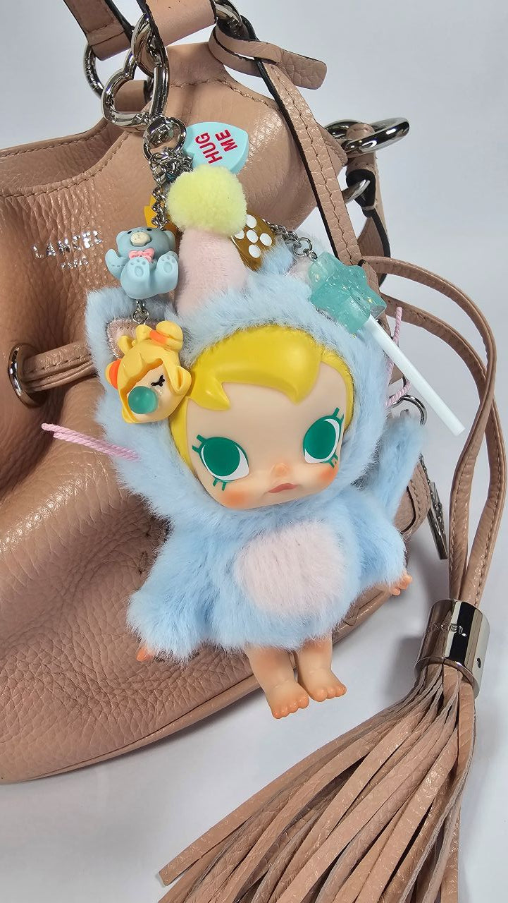 Porte-clé Baby Molly Pocket Friends Feeling Blue