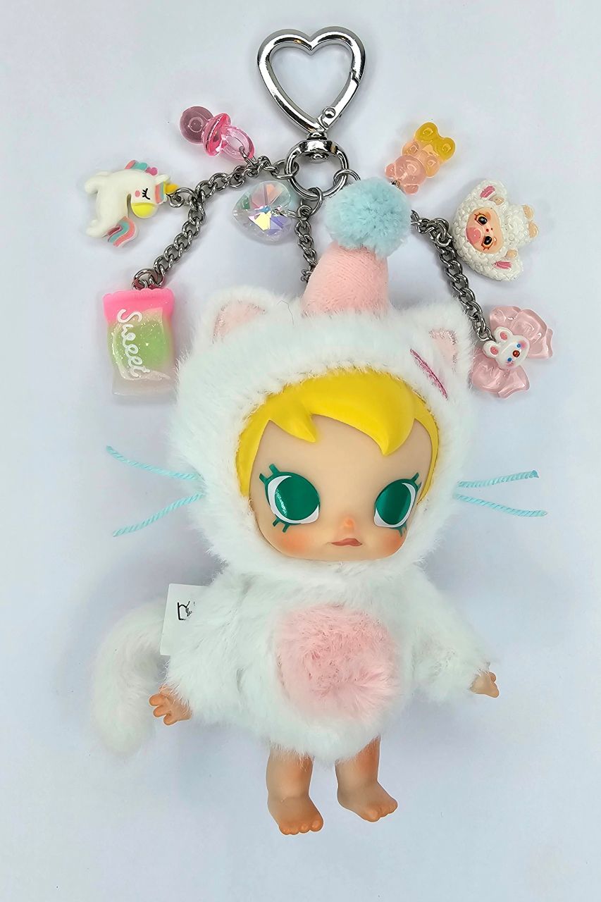 Porte-clé Baby Molly Pocket Friends Pet My Head