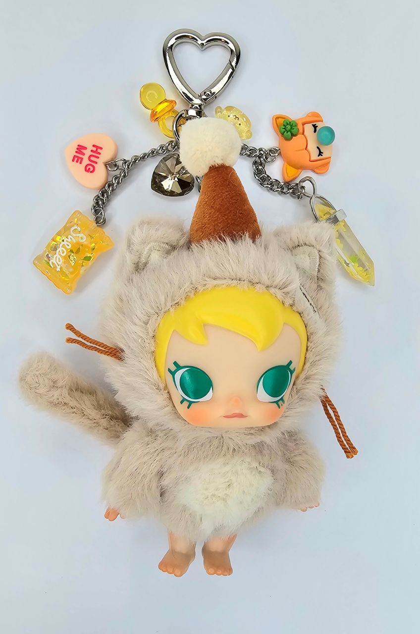 Porte-clé Baby Molly Pocket Friends It's Snack Time