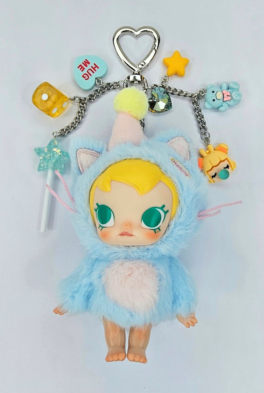 Porte-clé Baby Molly Pocket Friends Feeling Blue