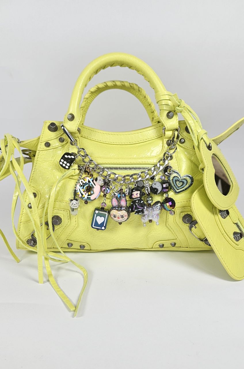 Black Mood Bag Charm