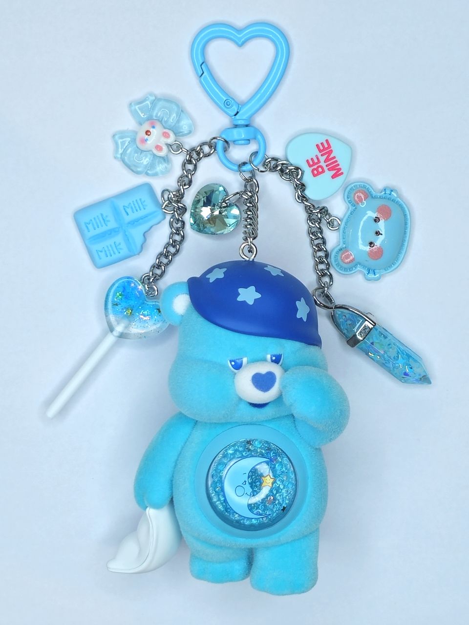 Porte-clé CareBears Colorful Hugs BedTime Bear
