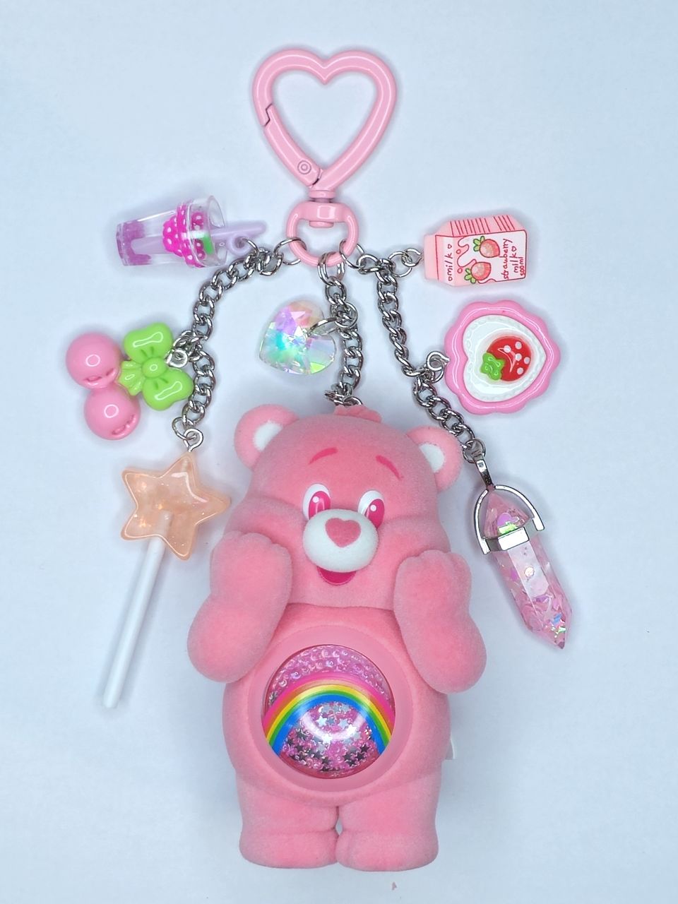Porte-clé Care Bears Colorful Hugs Cheer Bear