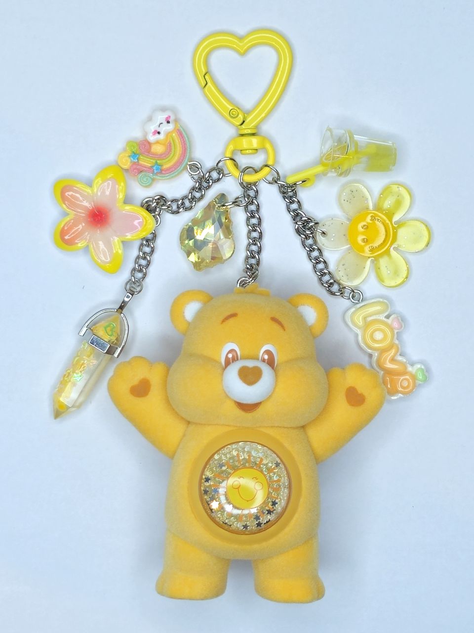 Porte-clé Care Bears Colorful Hugs Funshine Bear